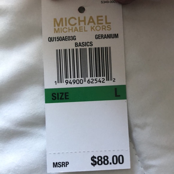 Michael Kors Gold Chain Pink Blouse - Picture 4 of 4